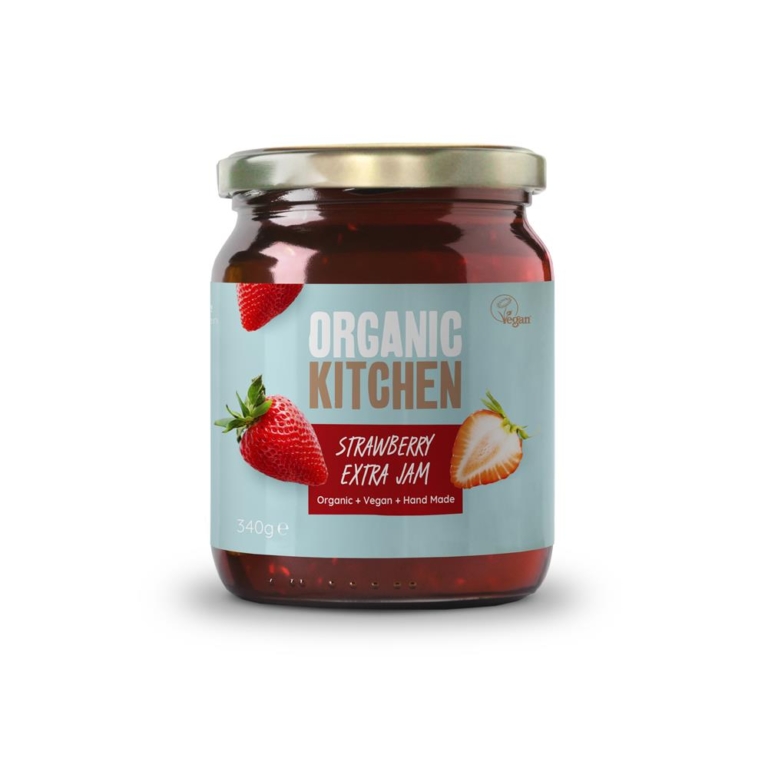 Organic Kitchen Organic Strawberry Extra Fruit Jam