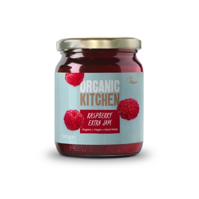 Organic Kitchen Organic Raspberry Extra Fruit Jam