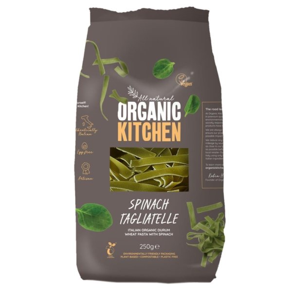 Organic Kitchen Organic Italian Spinach Tagliatelle 250g