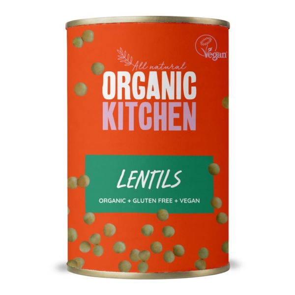 Organic Kitchen Organic Lentils 400g