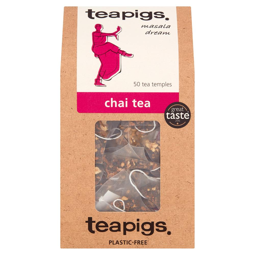 Teapigs Chai Tea Temples 50 Bags
