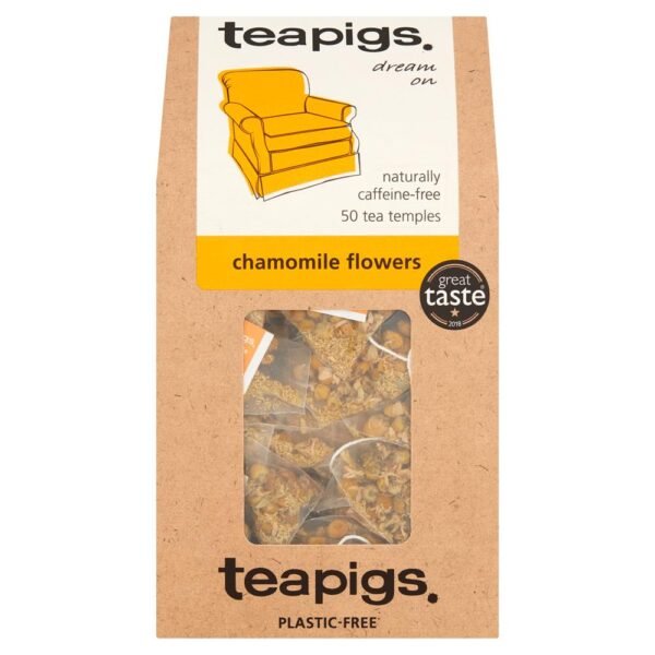 Teapigs Chamomile Flowers Tea 50 Bags