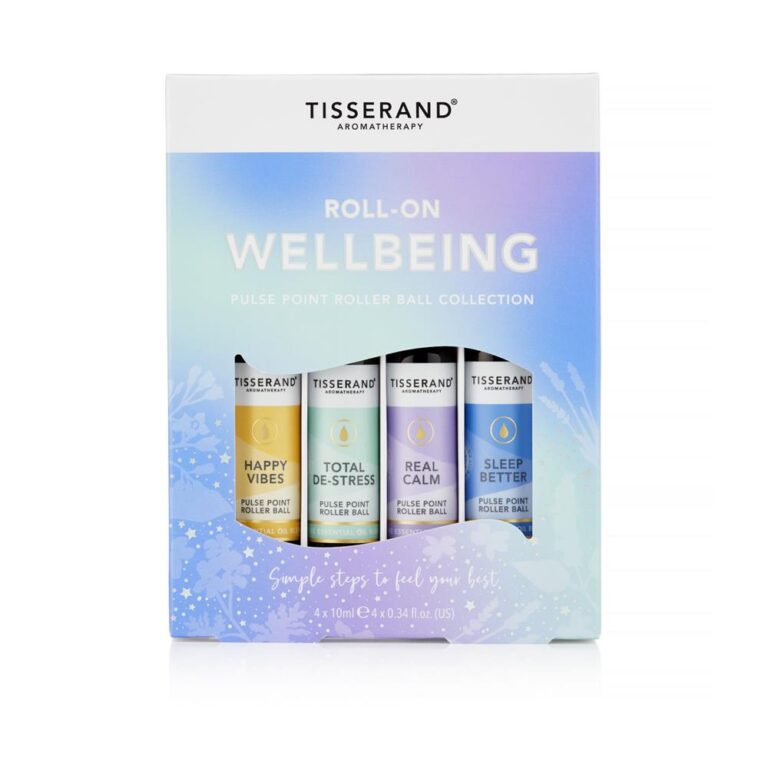 Tisserand Aromatherapy Roll-on Wellbeing Collection 4x9ml