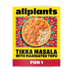 Allplants Tikka Masala with Marinated Tofu 375g