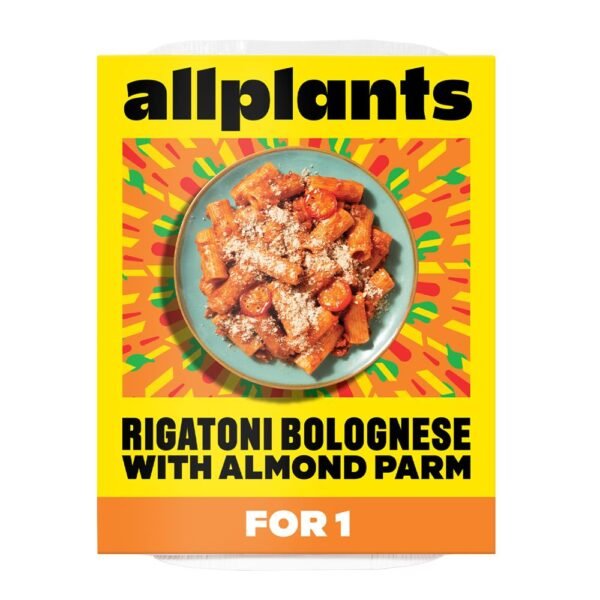 Allplants Rigatoni Bolognese with Almond 380g