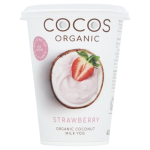 Cocos Organic Strawberry Coconut Milk Yoghurt Alternative 400g
