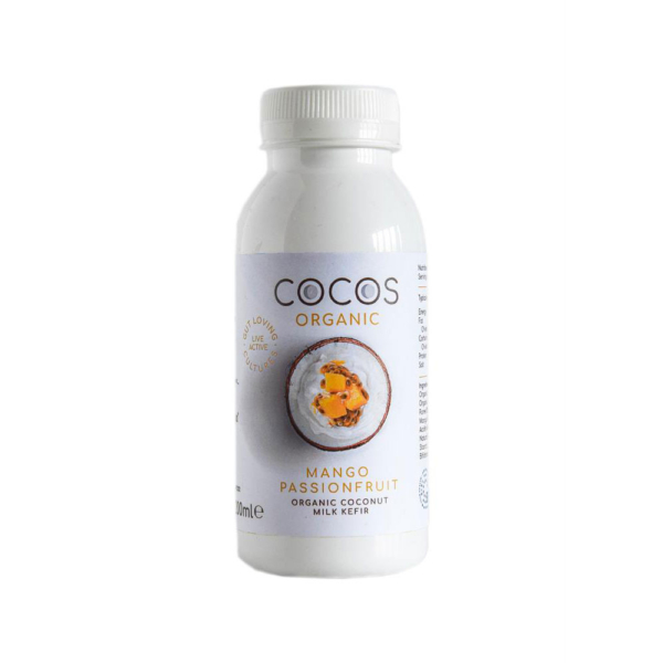 Cocos Organic Mango & Passionfruit Coconut Milk Kefir Drink 200ml