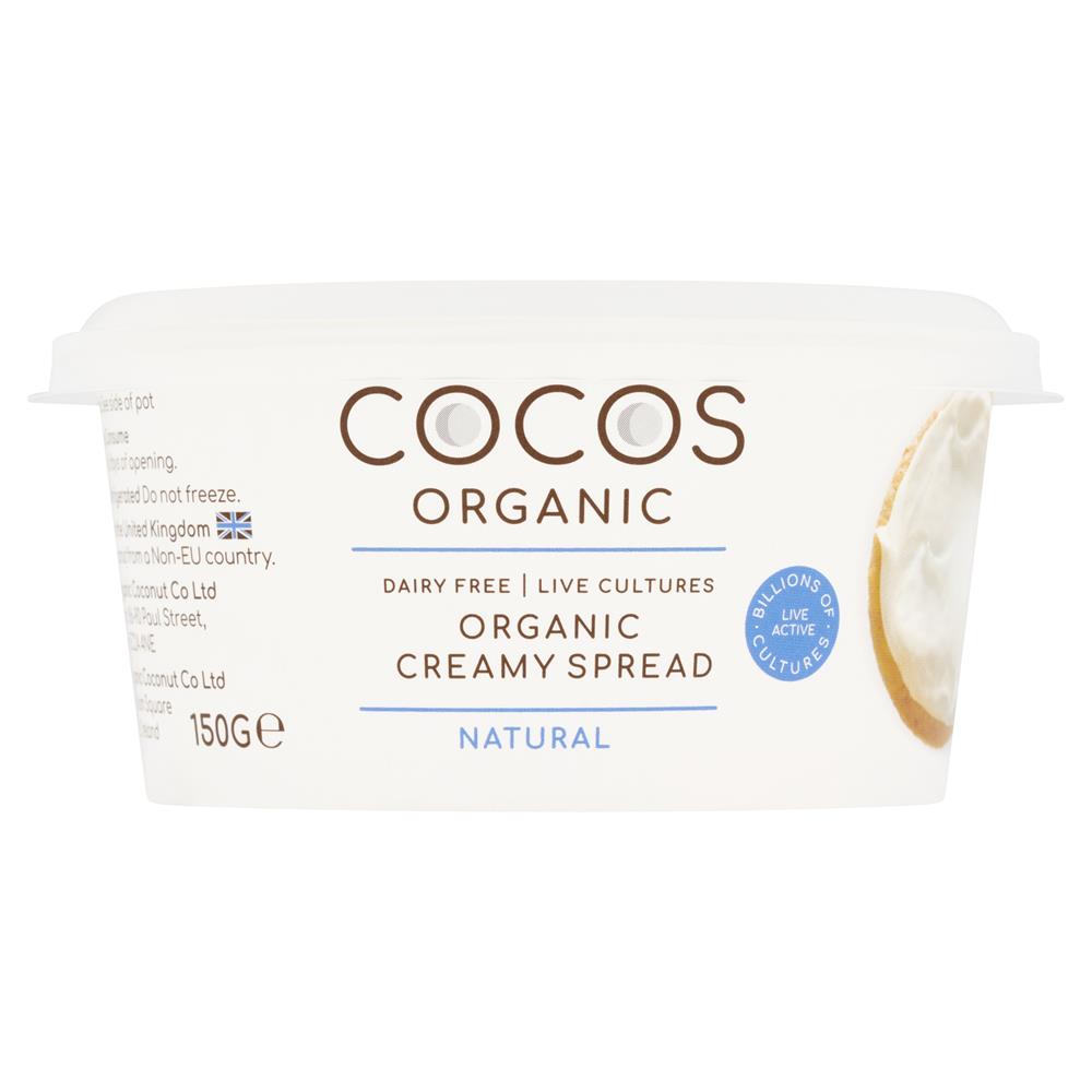 Cocos Organic Natural Creamy Cheese Style Spread 150g