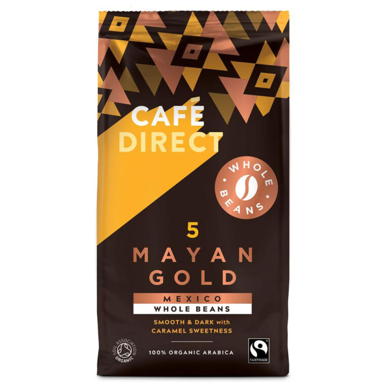 Cafedirect Organic Mayan Gold Mexico Ft Coffee Beans