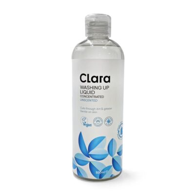 Clara Concentrated Washing Up Liquid Unscented