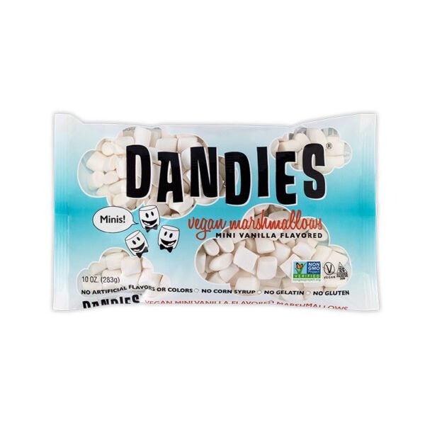 Dandies Mini Vegan Vanilla Marshmallows X 12