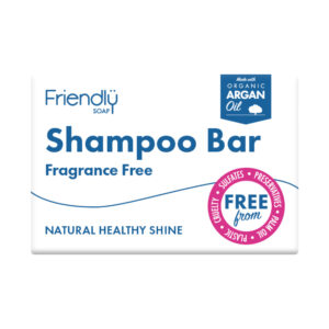 Friendly Soap Shampoo Bar Fragrance Free 95g