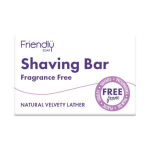 Friendly Soap Shaving Bar Fragrance Free 95g