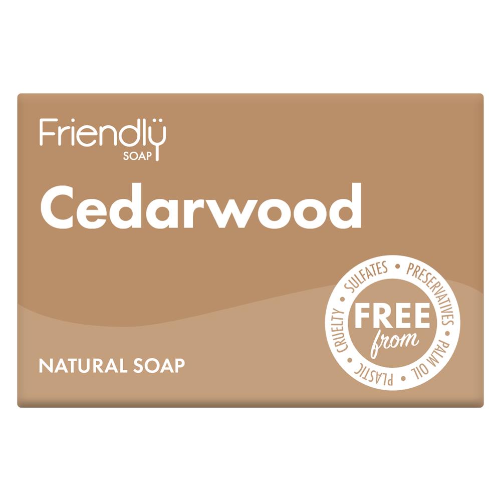 Friendly Soap Cedarwood Soap 95g (Min. 2)