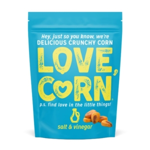 Love Corn Salt & Vinegar Corn Snack 45g X 10