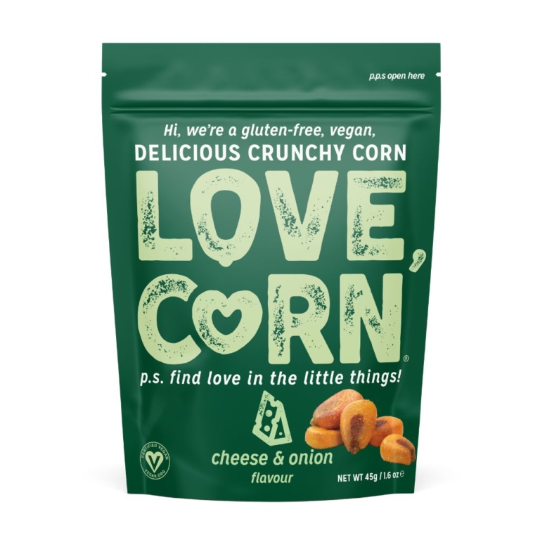 Love Corn Cheese & Onion Corn Snack