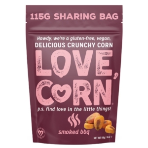 Love Corn Bbq Corn Snack 115g X 6