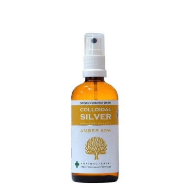 Nature's Greatest Secret Amber 80% Colloidal Silver Spray
