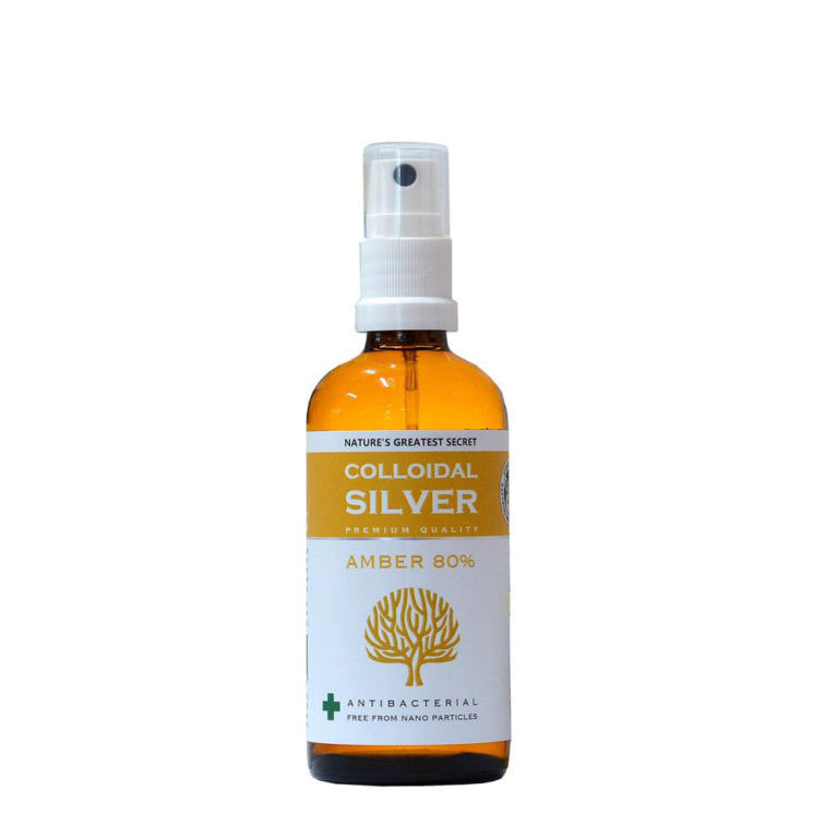 Nature's Greatest Secret Amber 80% Colloidal Silver Spray