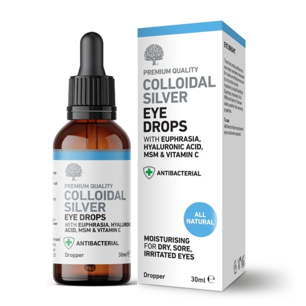 Nature's Greatest Secret All Natural Colloidal Silver Eye Drops