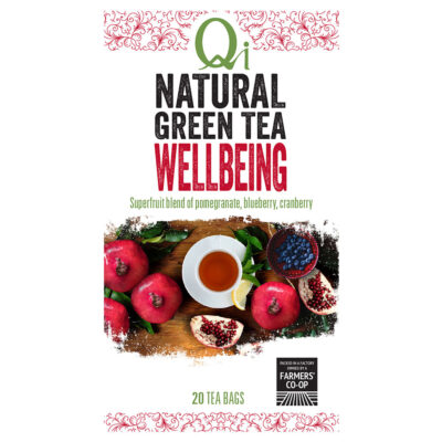 Qi Wellbeing Green Tea 25 Tea Bags /
