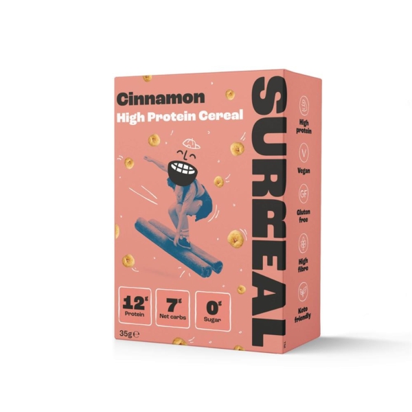 SURREAL Cereal Cinnamon Flavour 37g  (Min. 4)