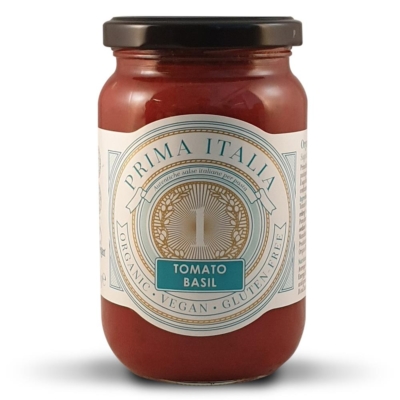 Prima Italia Organic Tomato & Basil Pasta Sauce