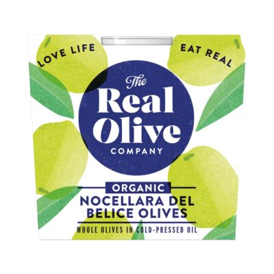 The Real Olive Company Organic Nocellara Del Belice Olives