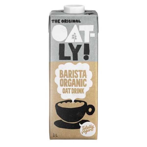 Oatly Organic Barista Oat Drink 1L