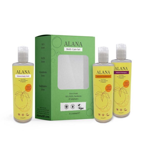 Alana Citrus Orchard Body Care Set (3x400ml)