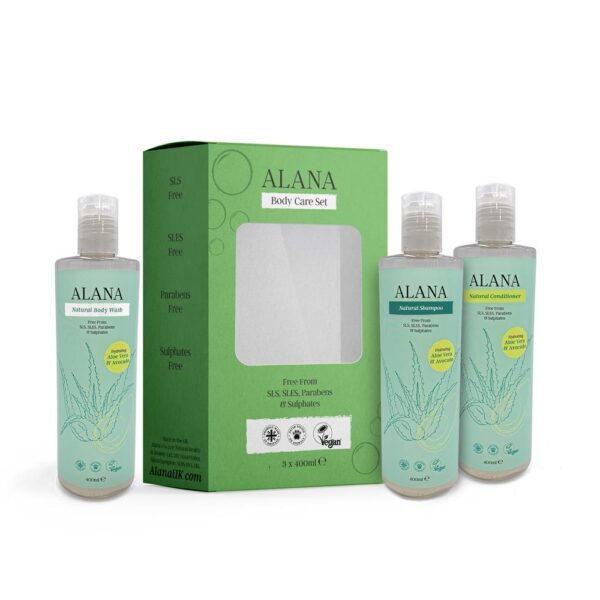 Alana Aloe Vera & Avocado Body Care Set (3x400ml)