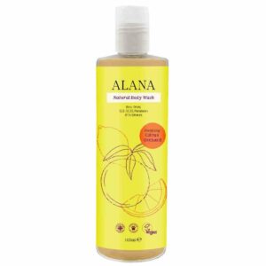 Alana Citrus Natural Body Wash 100ml Travel Bottle