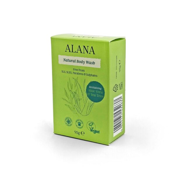 Alana Aloe Vera & Tea Tree Natural Body Wash Bar 95g