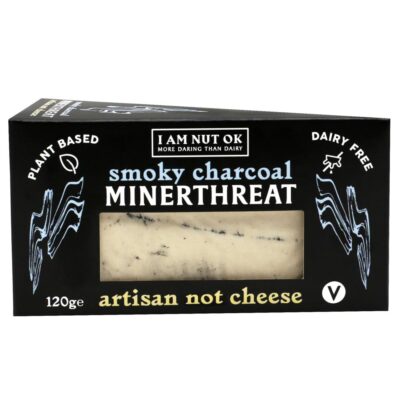 I Am Nut OK Minerthreat - Smoky Charcoal Vegan Fermented Cashew Cheese