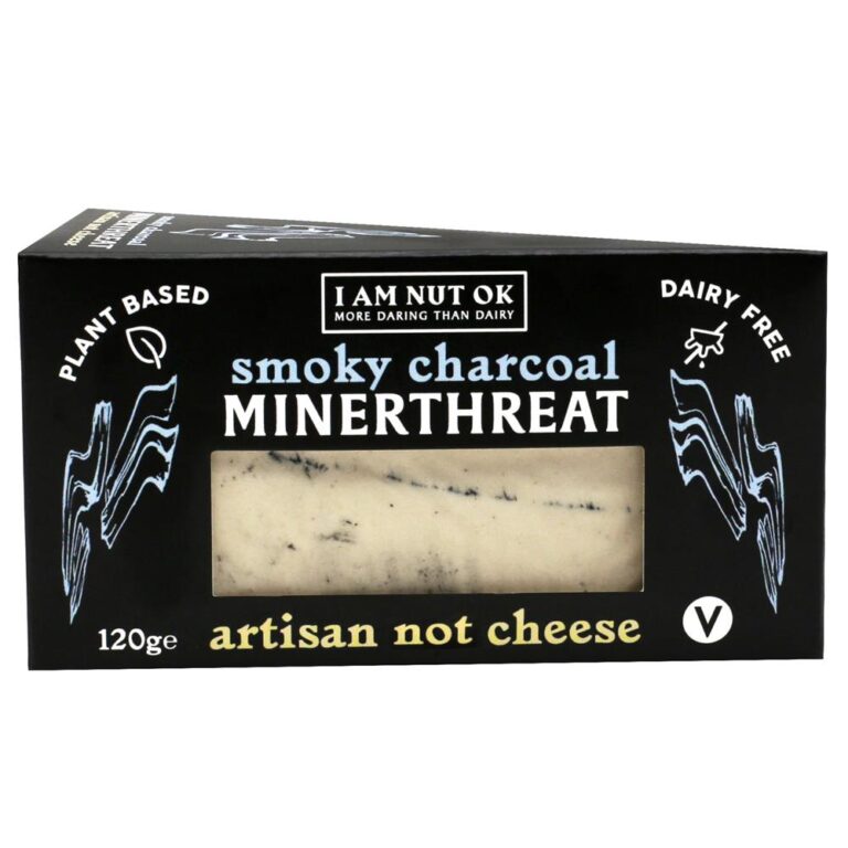 I Am Nut OK Minerthreat - Smoky Charcoal Fermented Cashew Cheese