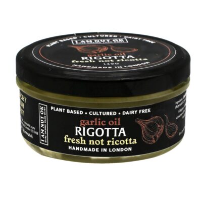 I Am Nut OK Garlic Rigotta Vegan Fermented Cashew Cheese