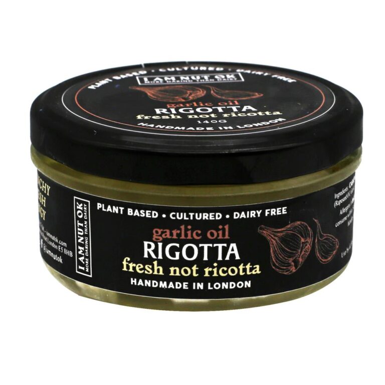 I Am Nut OK Garlic Rigotta Fermented Cashew Cheese