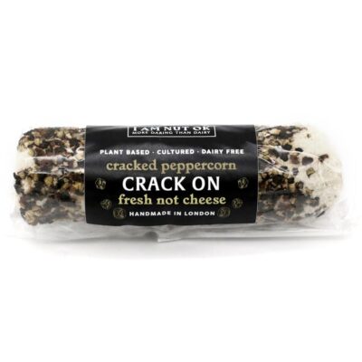 I Am Nut OK Crack On - Black Pepper Vegan Fermented Cashew Cheese Log