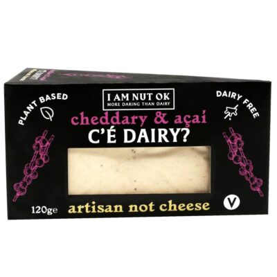I Am Nut OK C'e Dairy? - Vegan Fermented Cashew Cheese Cheddar