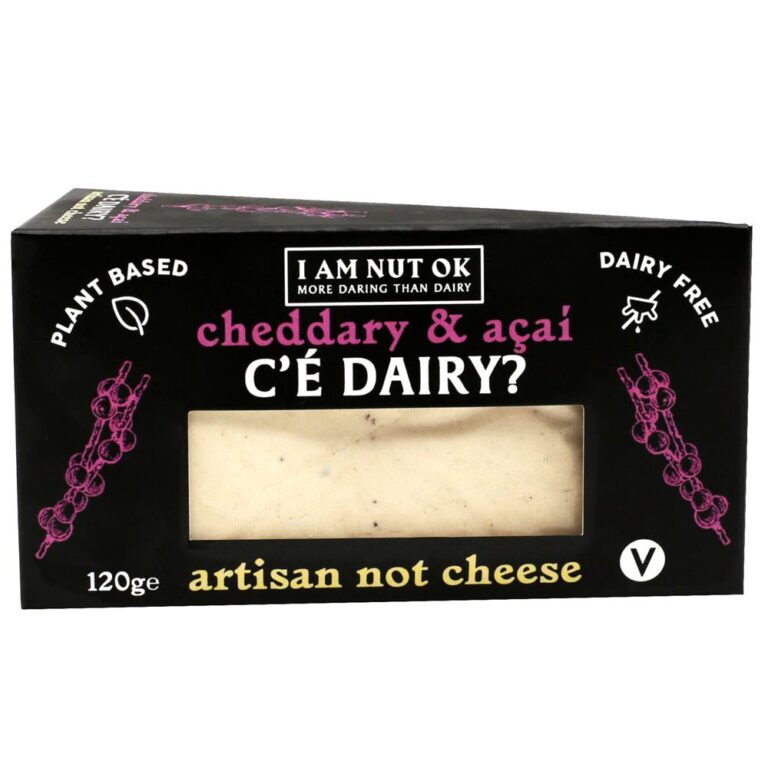 I Am Nut OK C'e Dairy? - Fermented Cashew Cheese Cheddar