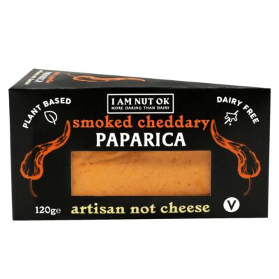 I Am Nut OK Paparica - Smoked Cheddar Vegan Fermented Cashew Cheese