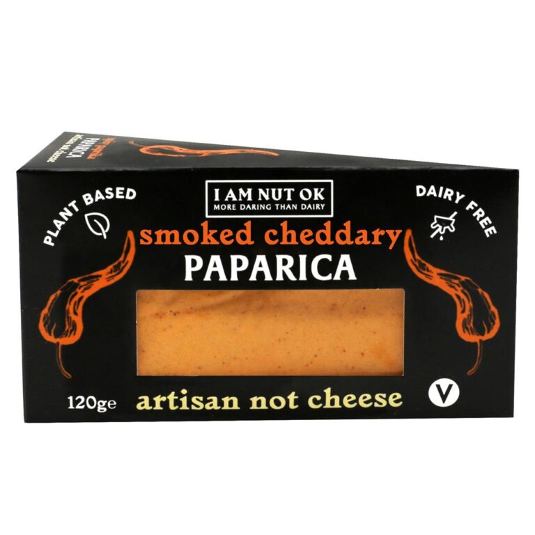 I Am Nut OK Paparica - Smoked Cheddar Fermented Cashew Cheese