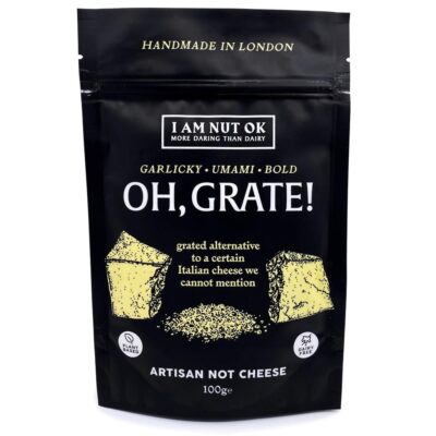 I Am Nut OK Oh Grate! - Grated Italian Vegan Parmesan Cheese