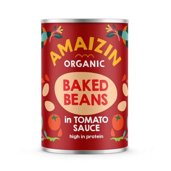 Amaizin Organic Baked Beans 400g