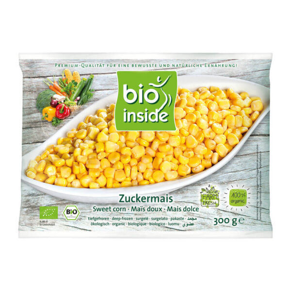 Bio Inside Organic Sweetcorn 300g (Min. 2)