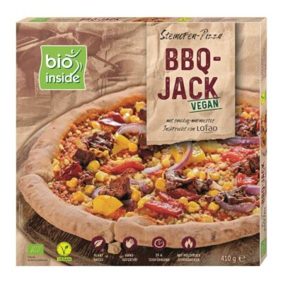 Bio Inside Organic BBQ Jackfruit Vegan Pizza