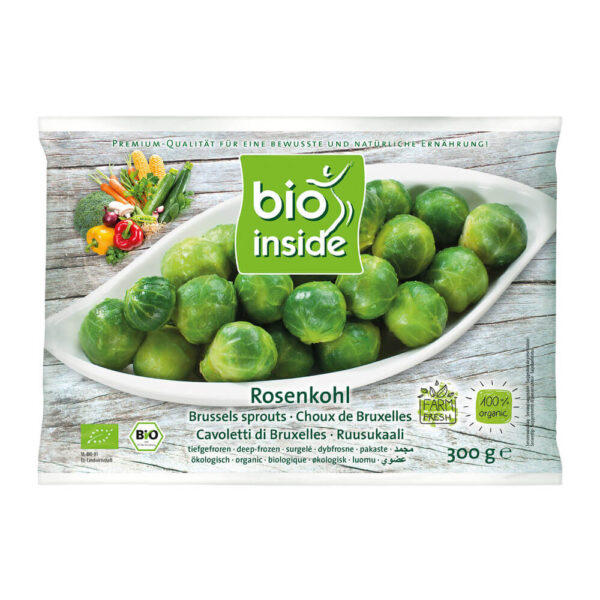 Bio Inside Organic Brussels Sprouts 300g (Min. 2)