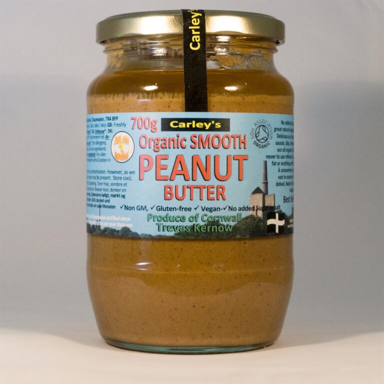 Carley's Organic SMOOTH 100% Peanut Butter