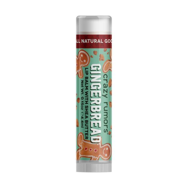 Crazy Rumors Gingerbread 100% Natural Lip Balm