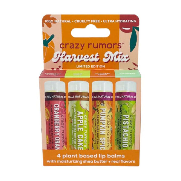 Crazy Rumors Harvest Mix Lip Balms